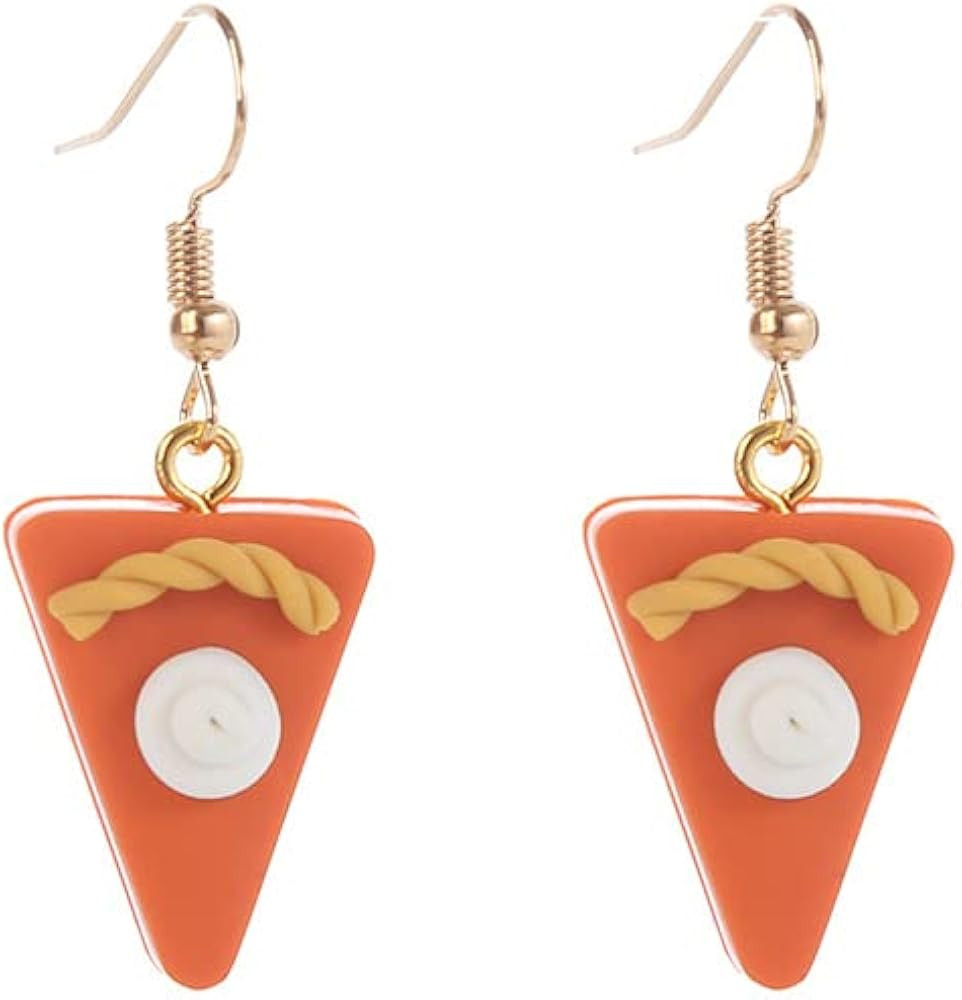 Thanksgiving Fall Earrings Sunflower Pumpkin Pie Maple Leaf Candy Turkey Drop Dangle Earrings Pol... | Amazon (US)