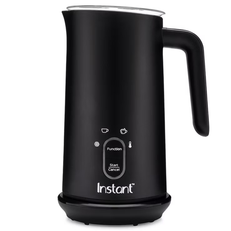 Instant 4-in-1 Milk Frother + Steamer - Black | Target