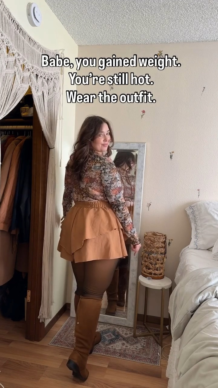 Wear the outfit. Comment shop for details

Size 14 | 5’6

#midsize #bodyacceptence #selflove #plussize #bodypositivity
