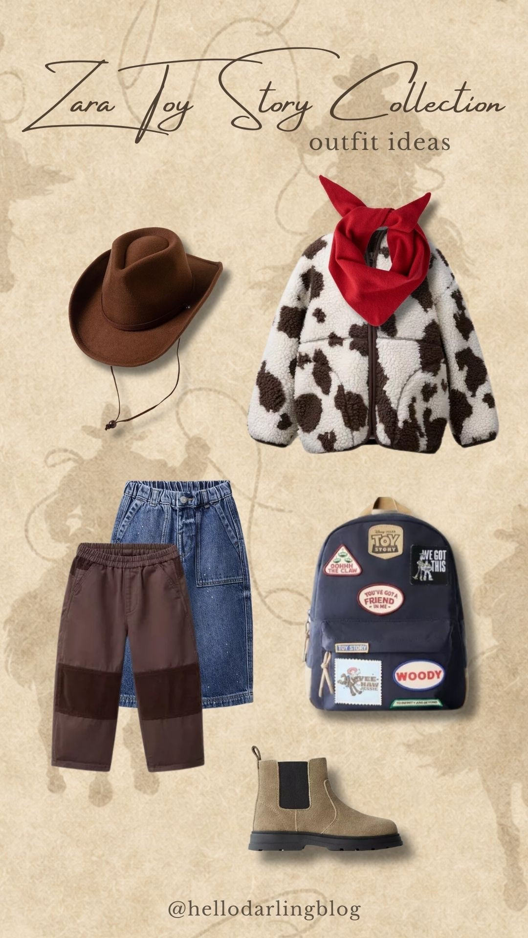 Toy Story toddler outfit ideas inspired by Woody 🤎 This western-inspired Toy Story outfit for toddlers is perfect for everyday play, theme park days, Disney trips, fall outings, or casual family photos. Featuring a cozy cow print sherpa jacket, brown toddler pants, denim shorts, Chelsea boots for toddlers, and a Toy Story backpack, this look blends comfort with classic character style. If you’re looking for toddler boy outfits inspired by Disney, Woody outfit ideas, or cute fall outfits for toddler boys, this is an easy and practical option that still feels styled and fun.

Linked similar Toy Story toddler clothes, Disney-inspired outfits, and everyday toddler boy fashion over on LTK.

#toyStoryOutfit #woodyInspired #toddlerBoyOutfits #toddlerFashion #disneyToddler #disneyInspiredOutfit #fallToddlerOutfits #westernToddlerStyle #toddlerStyleInspo #momFinds #ltkit #ltkKids #kidsOutfitIdeas #characterInspiredOutfits #toyStoryToddler 

#LTKKids #LTKBaby #LTKmomlife