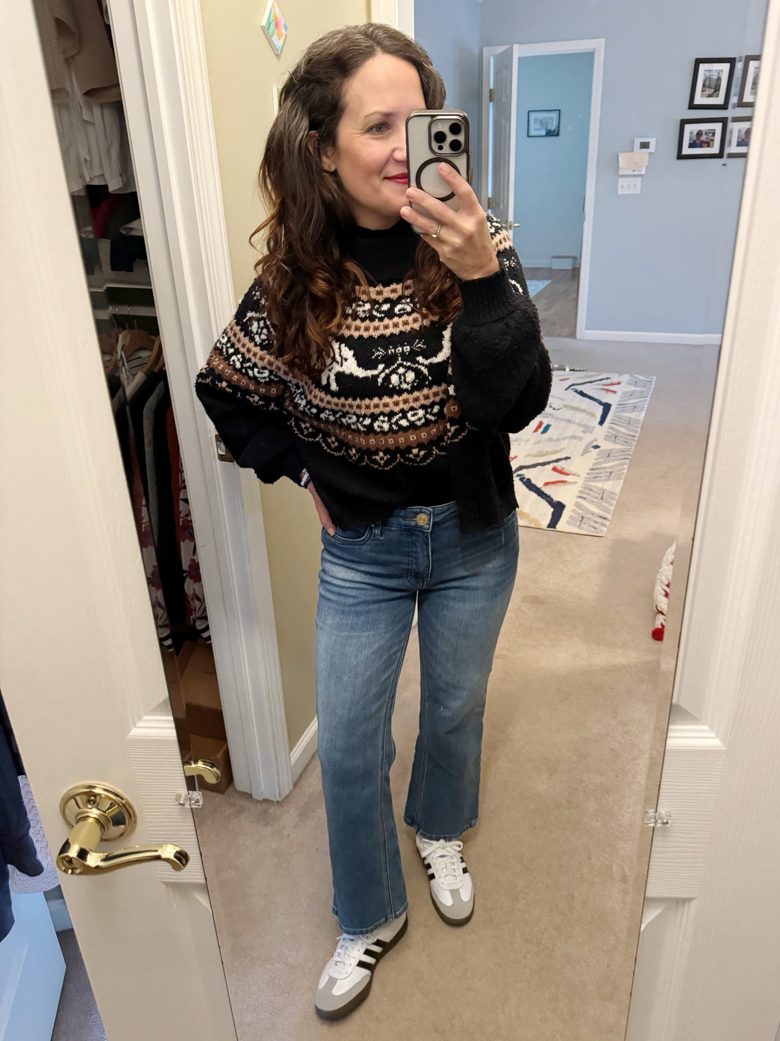 Today’s casual winter style with my Sambas

#LTKshoecrush #LTKSeasonal #LTKover40