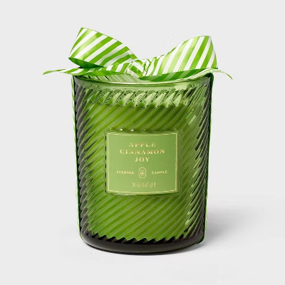Swirled Glass Jar Candle - Threshold™ | Target