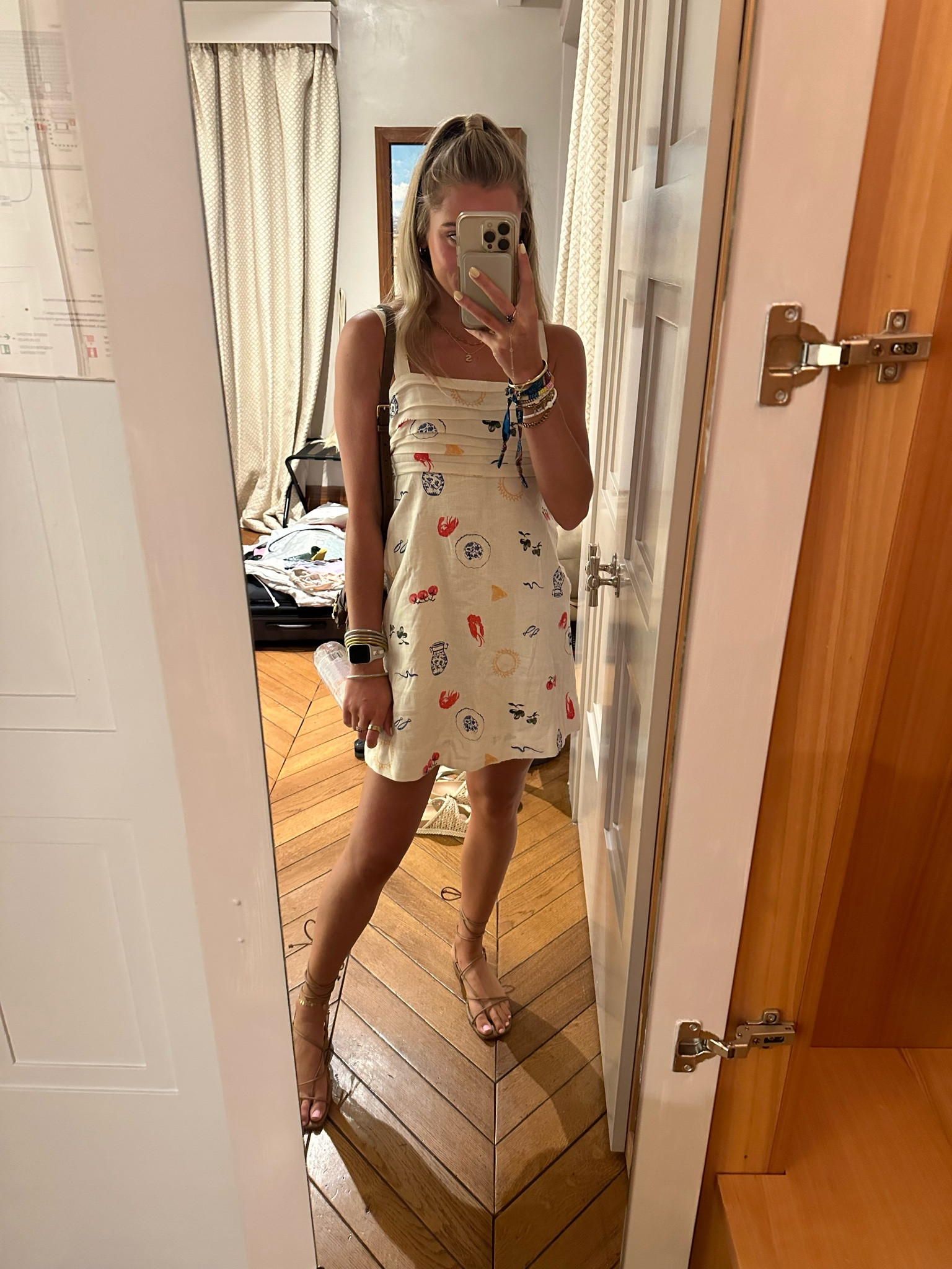 Abercrombie Emerson romper. Dolce vita tie up sandals. Electric picks jewelry code SLOANE20. Puff chain necklace is SLOANE from James Michelle. Italy. Florence Italy. Europe. European summer. #outfit #fashion #style #ootd #ootn #outfitoftheday #fashionstyle  #outfitinspiration #outfitinspo #tryon #tryonhaul#lookbook #outfitideas #currentlywearing #styleinspo #outfitinspiration outfit, outfit of the day, outfit inspo, outfit ideas, styling, try on, fashion, affordable fashion. 

#LTKStyleTip #LTKTravel #LTKFindsUnder100