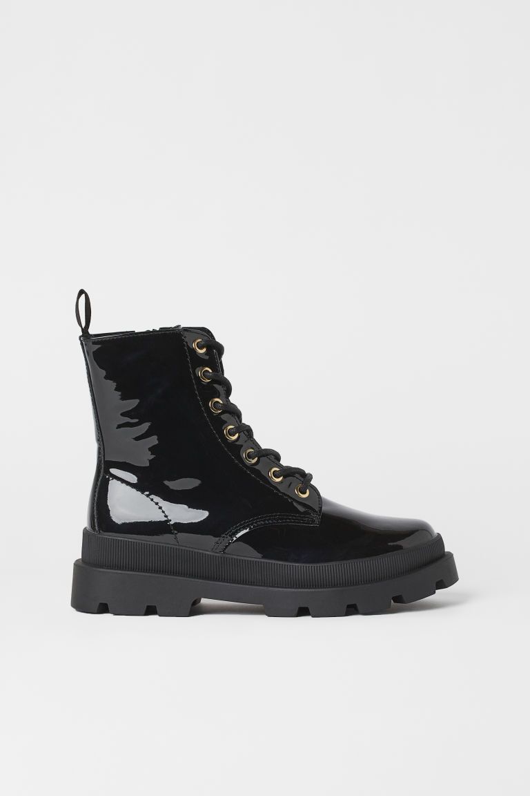H & M - Warm-lined Boots - Black | H&M (US)