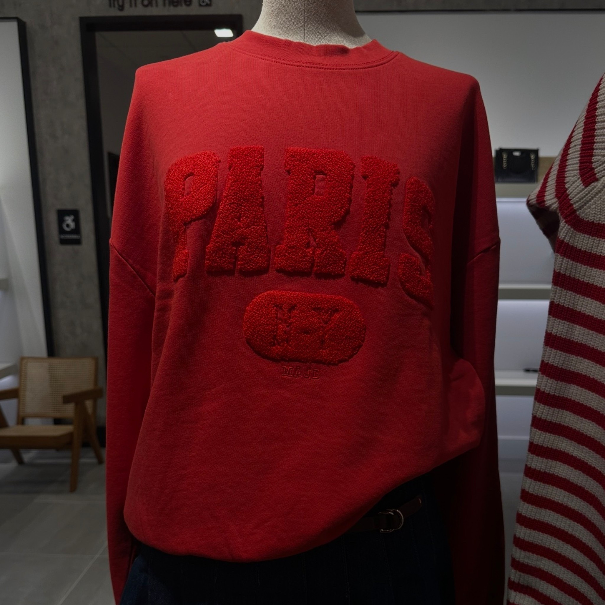 Maje paying homage to the city of lights. 