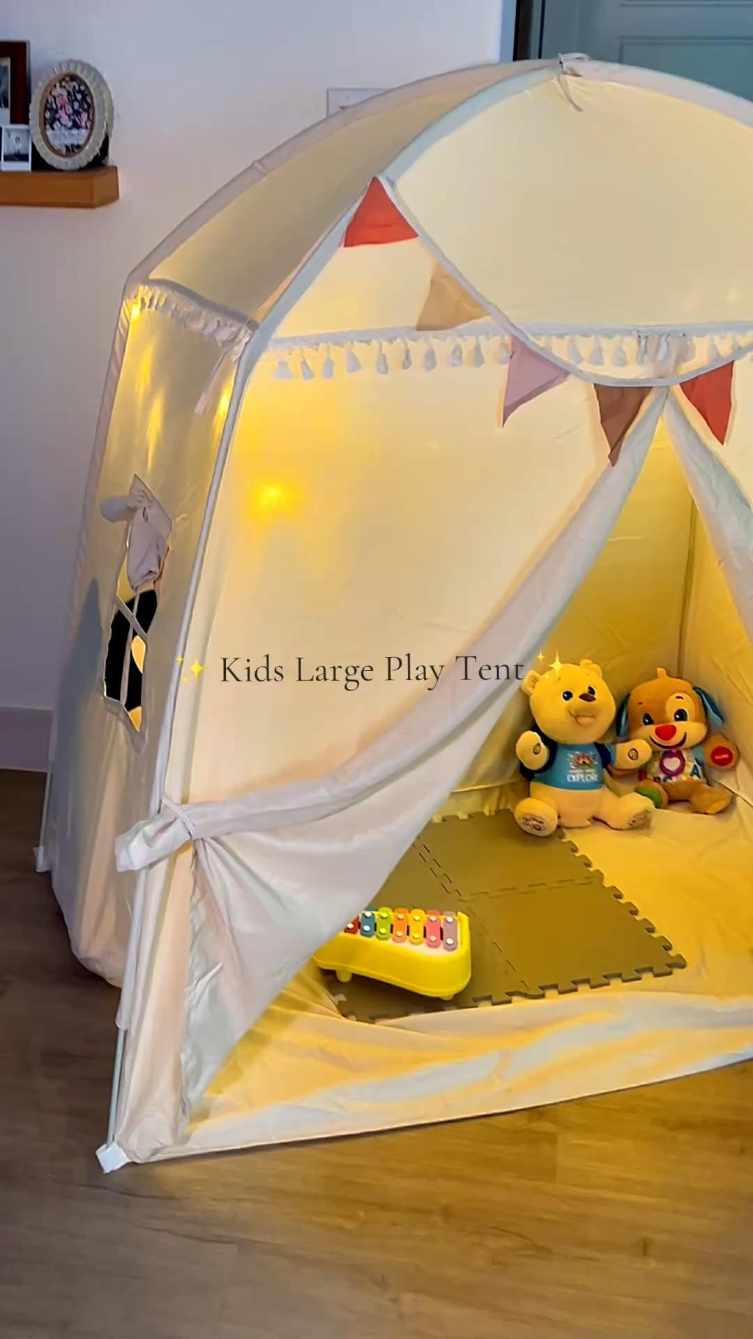 A cozy castle tent for reading, playing, and endless imagination. Easy to set up, sturdy, and the cutest addition to any playroom. ✨

#LTKKids #LTKBump #LTKBaby