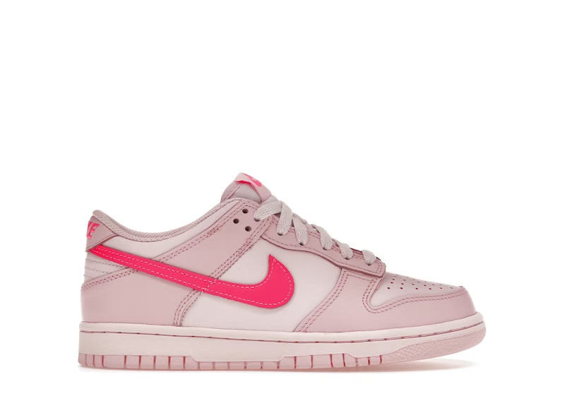 Nike Dunk Low Triple Pink (GS) | StockX