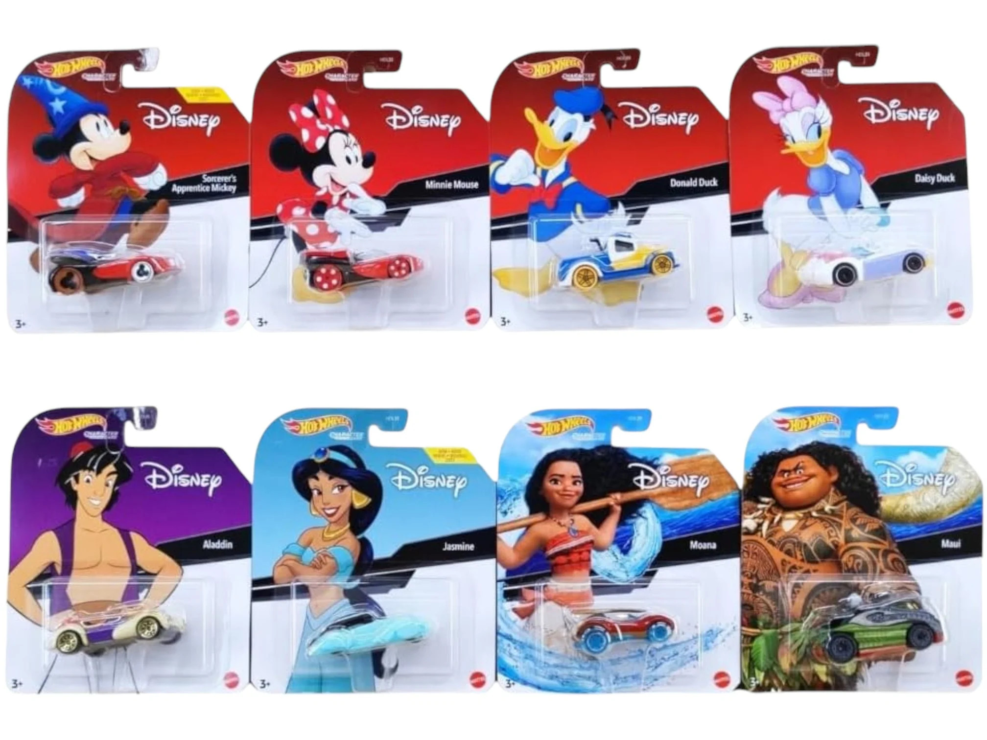 Hot Wheels Disney Character Cars 2022 8 Diecast Vehicles in Sealed Case Release HDL35-956C | Walmart (US)