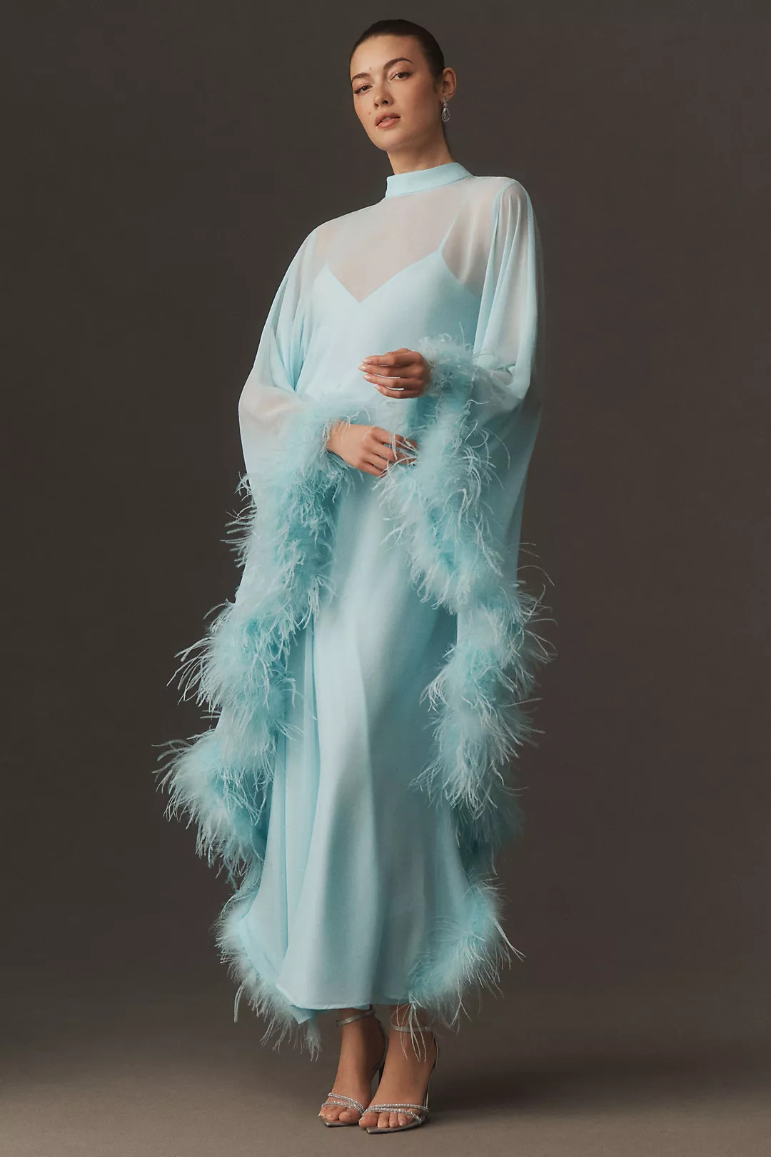Hutch Feathered Kaftan | Anthropologie (US)