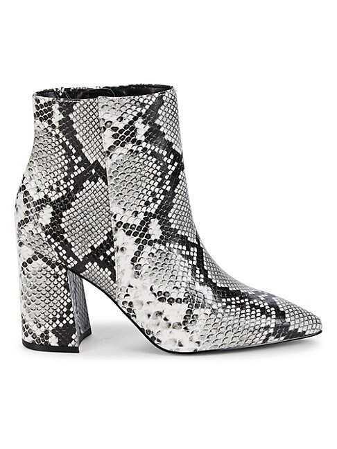 Virgil Snakeskin-Embossed Booties | Saks Fifth Avenue OFF 5TH