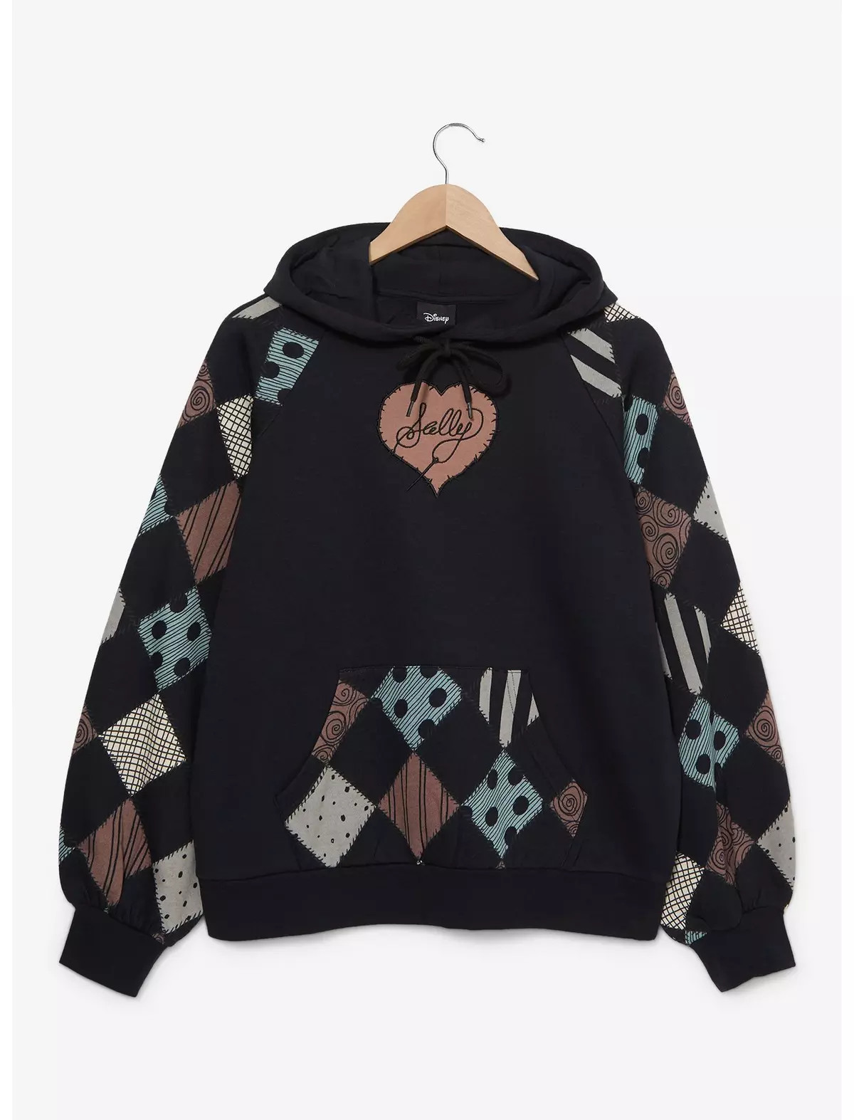 Disney The Nightmare Before Christmas Sally Patterned Color Block Hoodie - BoxLunch Exclusive | BoxLunch