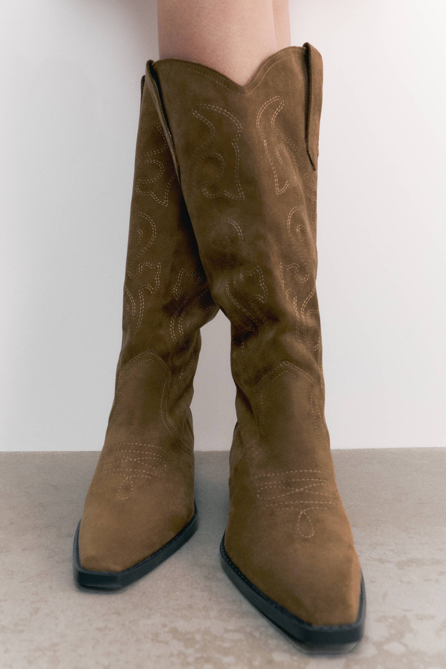 Cowboy boots - Pull&Bear United Kingdom | PULL and BEAR UK