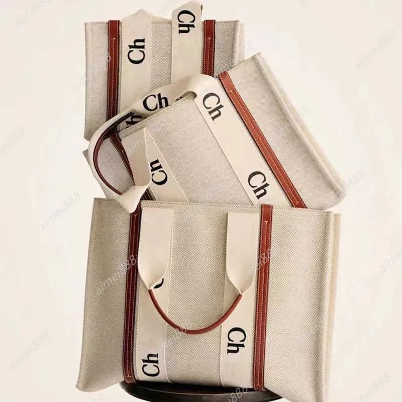 Wholesale Women Handbags WOODY Tote Shopping bag Handbag High Quality Canvas Luxury Designer Fash... | DHGate