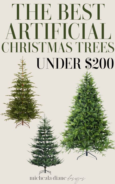 Prettiest realistic artificial Christmas trees under $200

#LTKSeasonal #LTKHoliday #LTKhome
