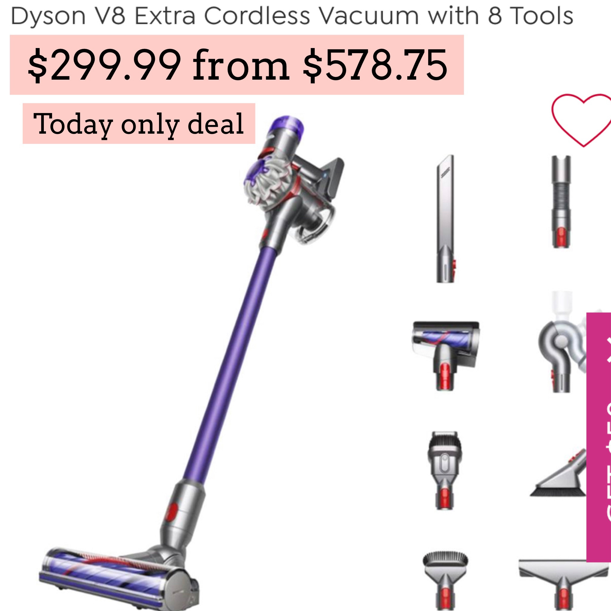 Dyson vacuum 

#LTKsalealert #LTKGiftGuide #LTKhome