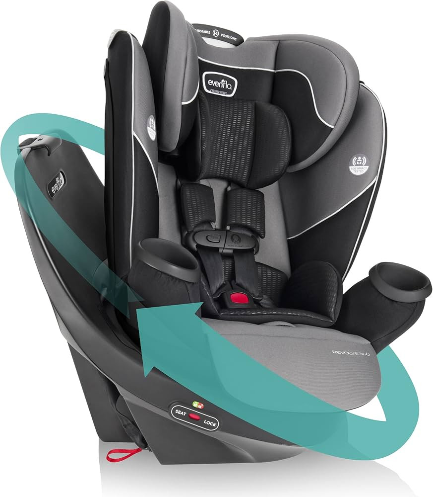 Evenflo Revolve360 All-In-One Convertible Car Seat (Amherst Gray) | Amazon (CA)