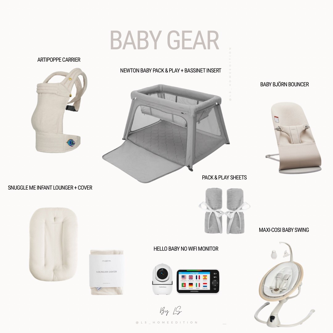 Baby Gear on my Baby Registry 

#babygear #babyregistry #babyregistrymusthaves #packandplay #babymonitor #babyswing #maxicosi #newtonbaby #keekaroo #snugglemelounger #babyitems #babylounger 

#LTKBaby #LTKBump