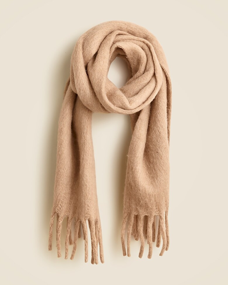 Brushed woven scarf | J. Crew US
