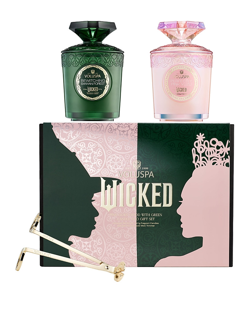 Voluspa Limited Edition Wicked Pink Goes Good with Green Candle Duo Gift Set | Bloomingdale's (US)