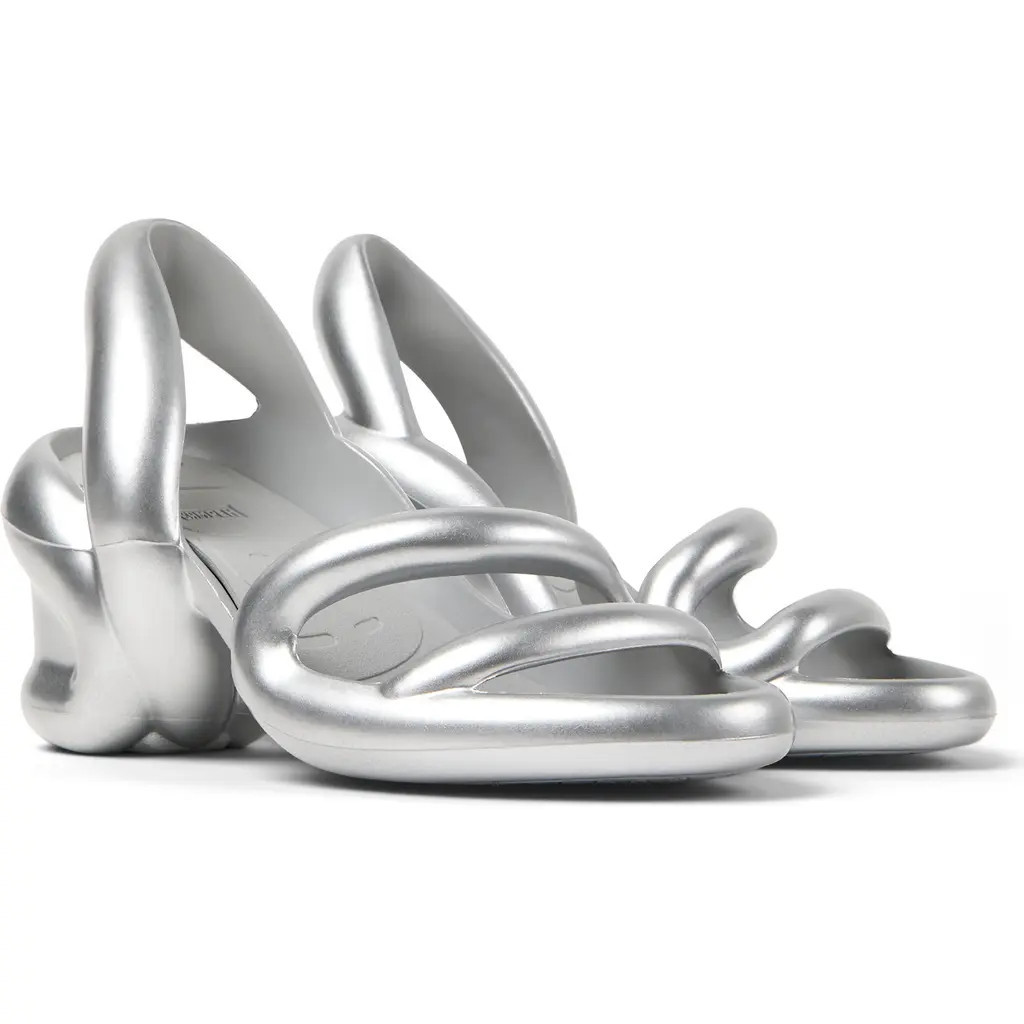 Camper Kobarah Slingback Sandal in Medium Gray at Nordstrom, Size 39 | Nordstrom