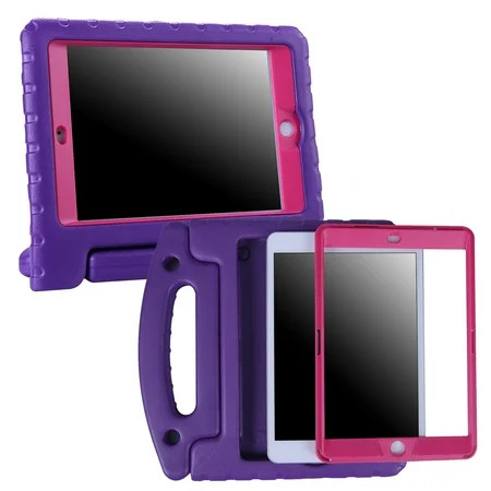 HDE Case for iPad 9.7-inch 2018 / 2017 Kids Shockproof Bumper Hard Cover Handle Stand with Built in  | Walmart (US)