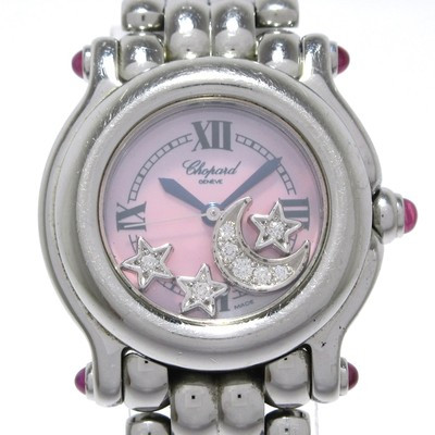 Auth Chopard Happy Sport 27/8250-42 1089440 8245 Silver Women's Wrist Watch | eBay US