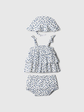 Baby Floral Ruffle Outfit Set | Gap (US)