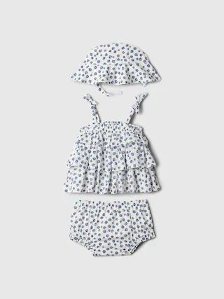 Baby Floral Ruffle Outfit Set | Gap (US)