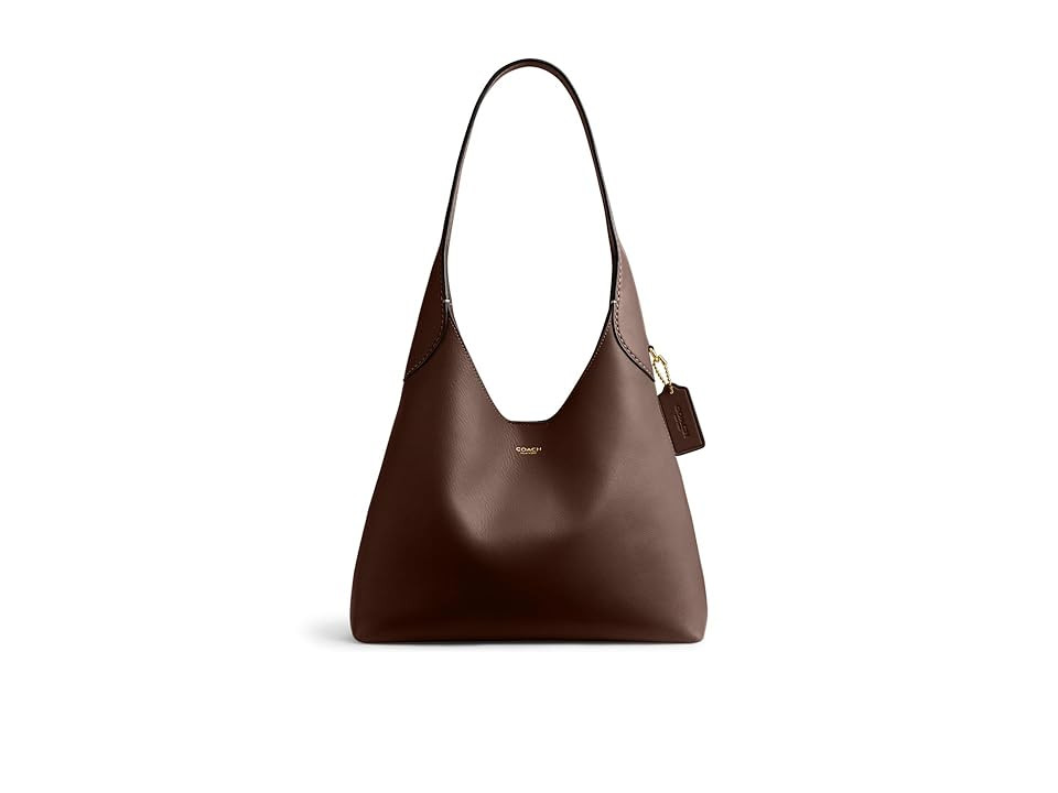 COACH Brooklyn Shoulder Bag 28 Shoulder Women's Handbags Maple, Leather | Zappos
