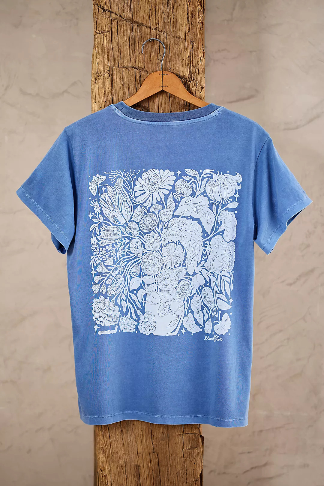 Terrain Botanical Print Cotton Tee | Anthropologie (US)