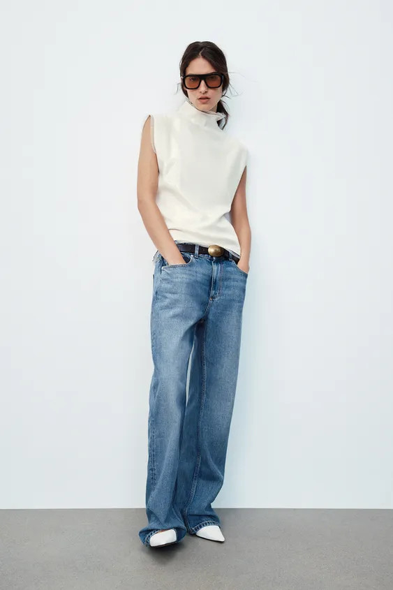 SEQUIN KNIT TOP | Zara US
