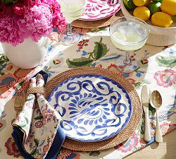 Puebla Outdoor Melamine Dinner Plates | Pottery Barn (US)