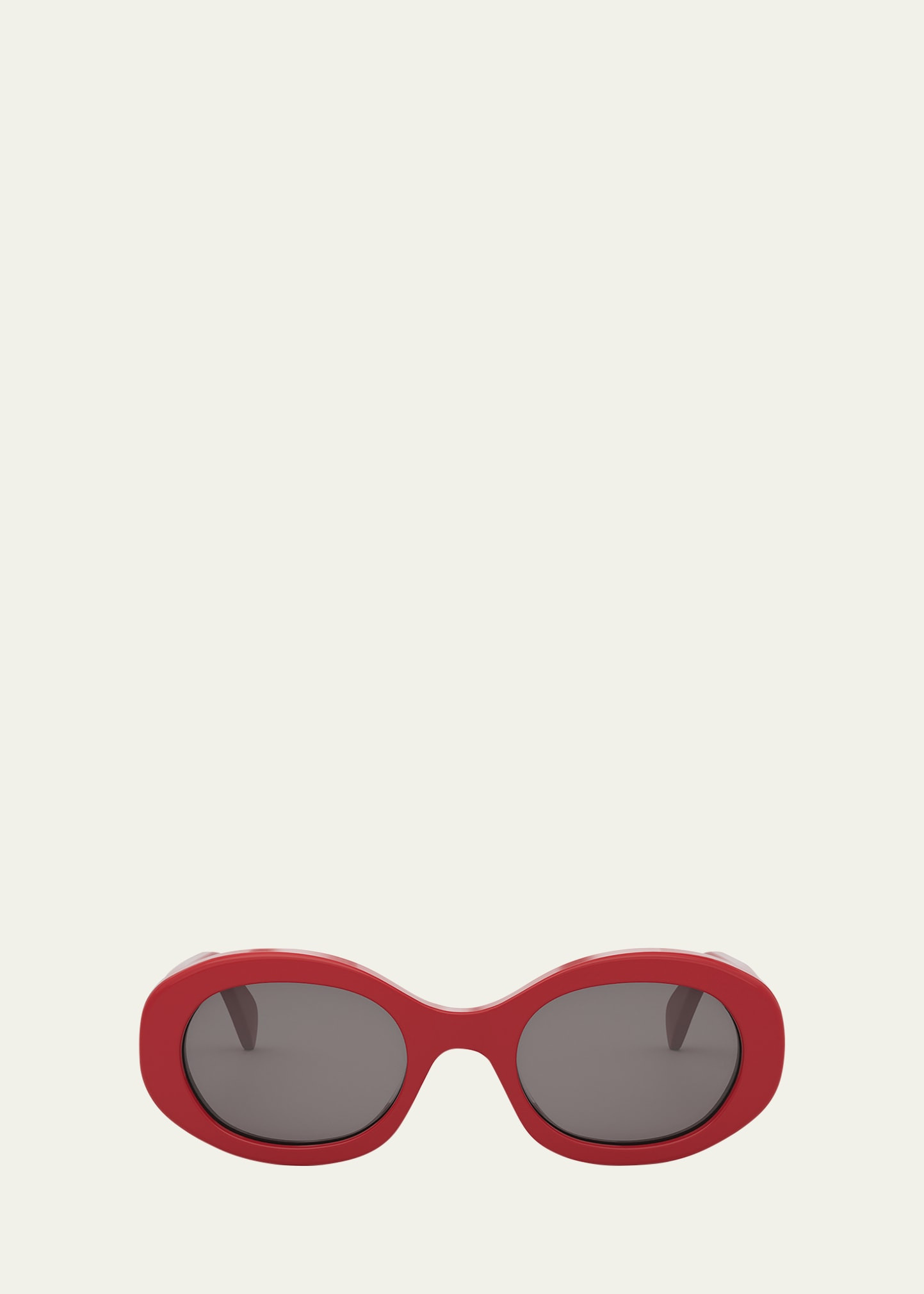 Celine Triomphe Oval Sunglasses | Bergdorf Goodman