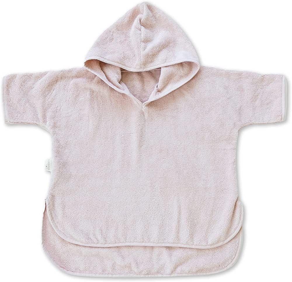Natemia Organic Hooded Poncho Towel – Ultra Soft and Absorbent Cloud Touch Cotton Kids Cover-Up | Amazon (US)