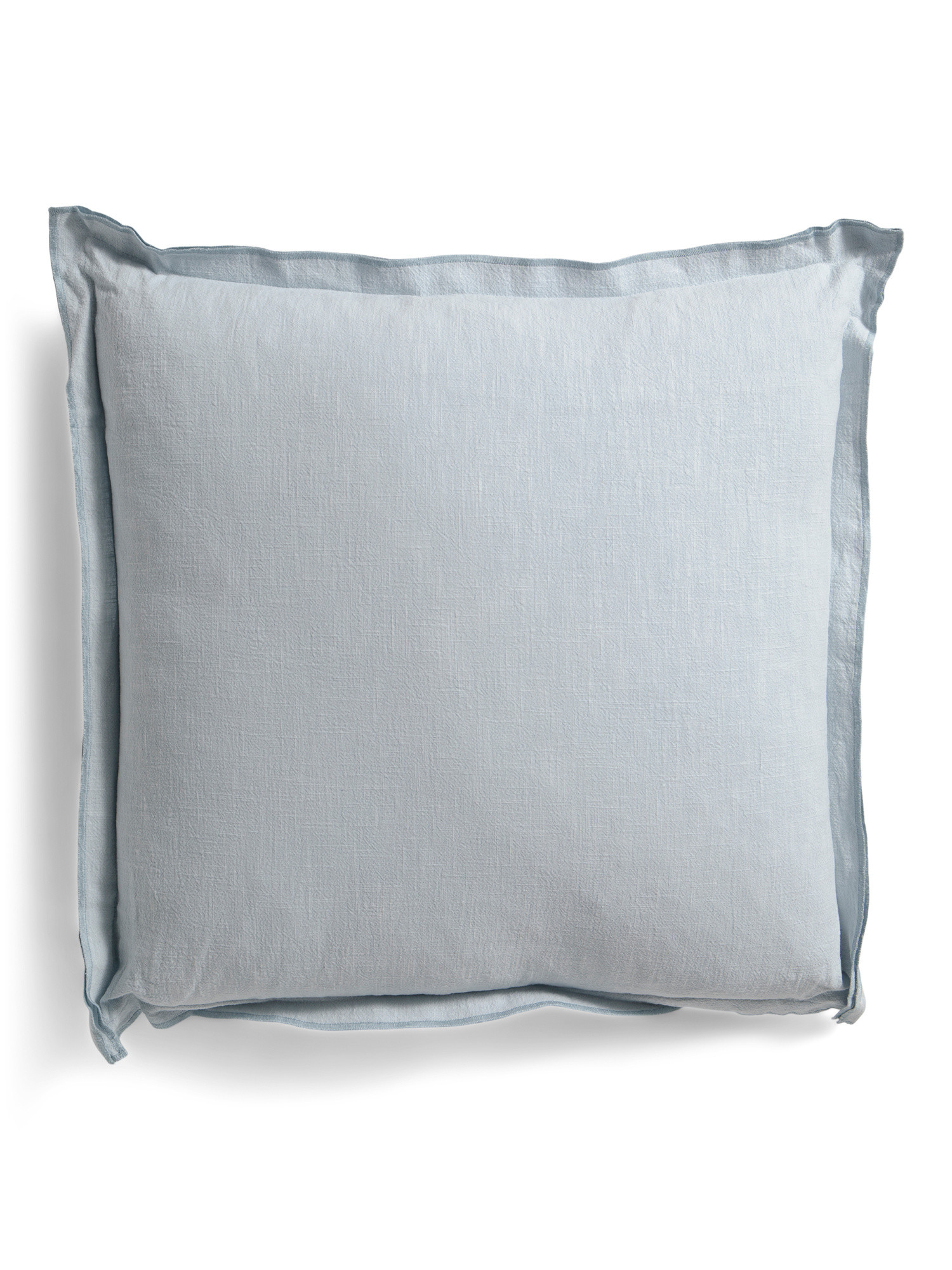22x22 Linen And Cotton Blend Stone Washed Oversized Pillow | TJ Maxx