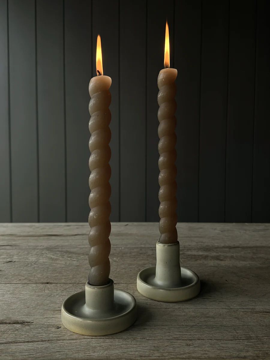 Twisted Taper Candles | Well Worn Interiors