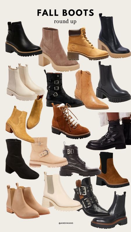 Fall boot and booties round up! Love these for a casual or dressed up look!

#LTKshoecrush #LTKsalealert #LTKstyletip