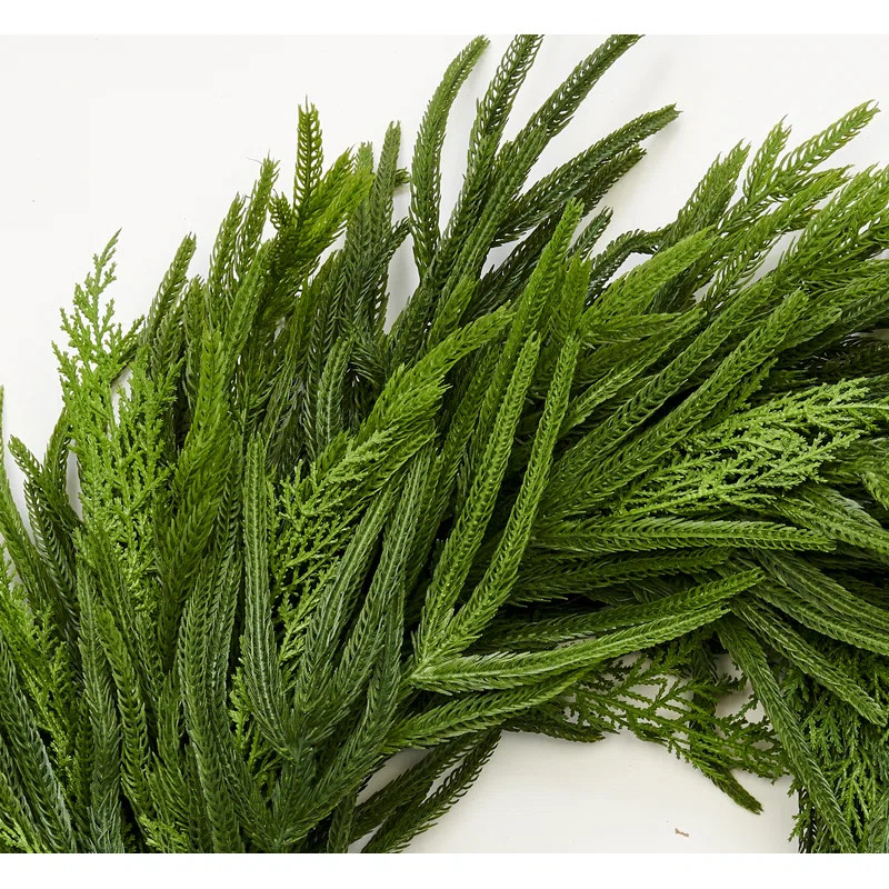 The Holiday Aisle® 25" Cedar Wreath on Natural Twig Base | Wayfair | Wayfair North America