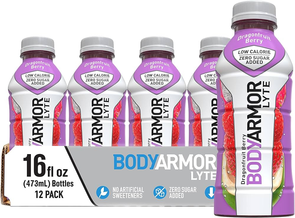 BODYARMOR LYTE Sports Drink Low-Calorie Sports Beverage, Dragonfruit Berry, Natural Flavors With ... | Amazon (US)