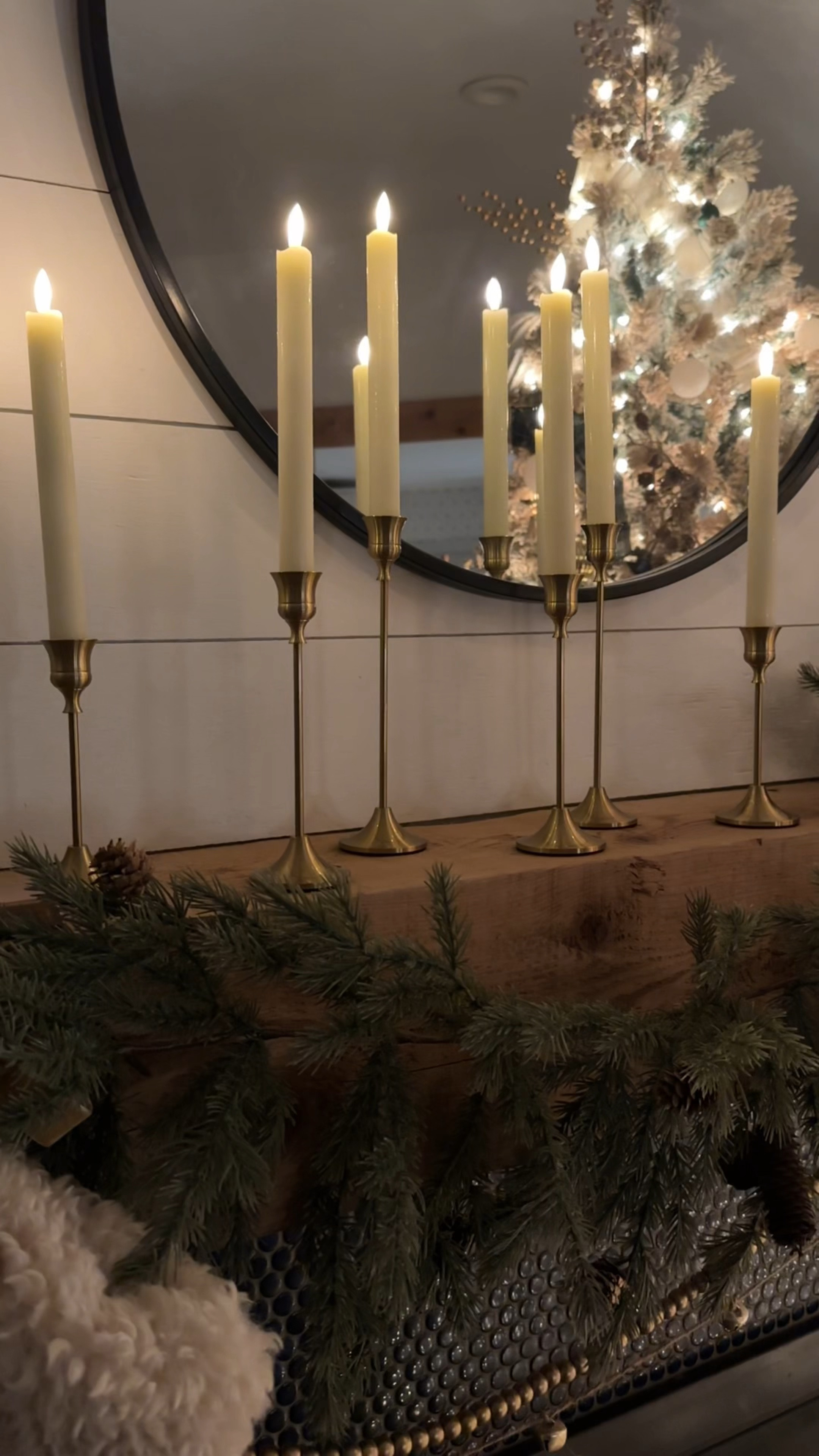 I love these faux flickering candle lights! They come with a remote so you can easily control the lighting. They can be brightened, dimmed, set to a timer, and used as the flickering light setting or the still light setting. They are coated in wax which makes them look even more realistic! 

Tall tapered ivory candle, faux flickering candle, gold candle stick, gold candle holder, gold candle holder set, Christmas decor

#founditonamazon #amazonfinds #amazonmusthave 

#LTKHoliday #LTKhome #LTKSeasonal