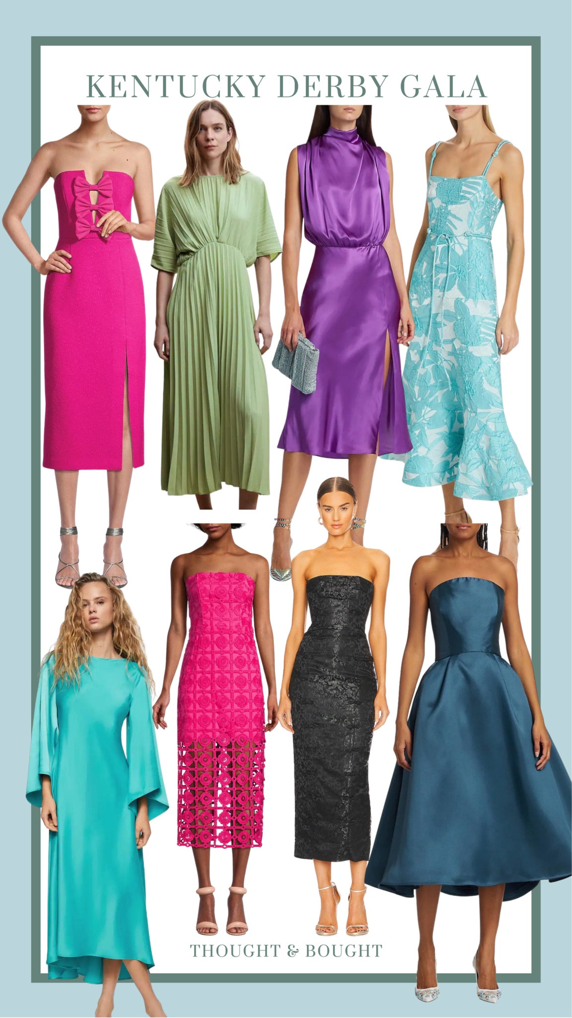Kentucky Derby Gala dress options. Find a fun hat on Amazon and you are set! 

#LTKstyletip #LTKFind #LTKSeasonal