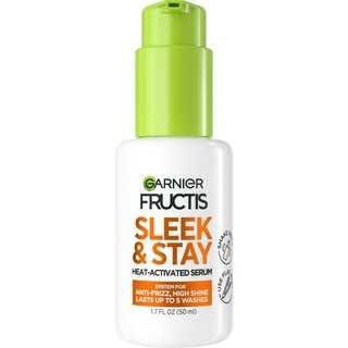 Garnier Fructis Sleek & Shine Sleek and Stay Heat Activated Serum, 1.69 OZ | CVS Health