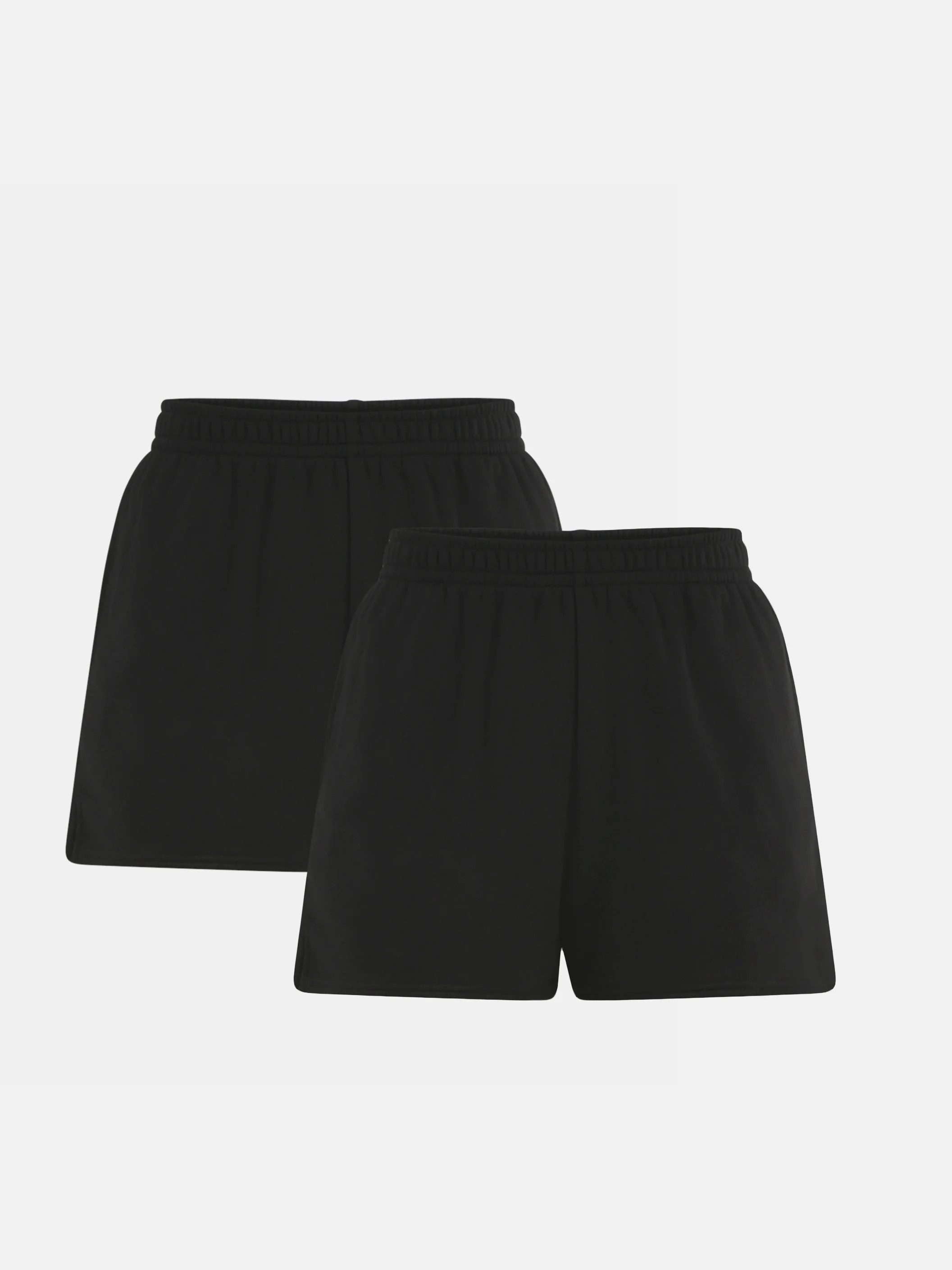 No Boundaries Soft Fleece Shorts, 1 or 2-Pack, Women’s | Walmart (US)