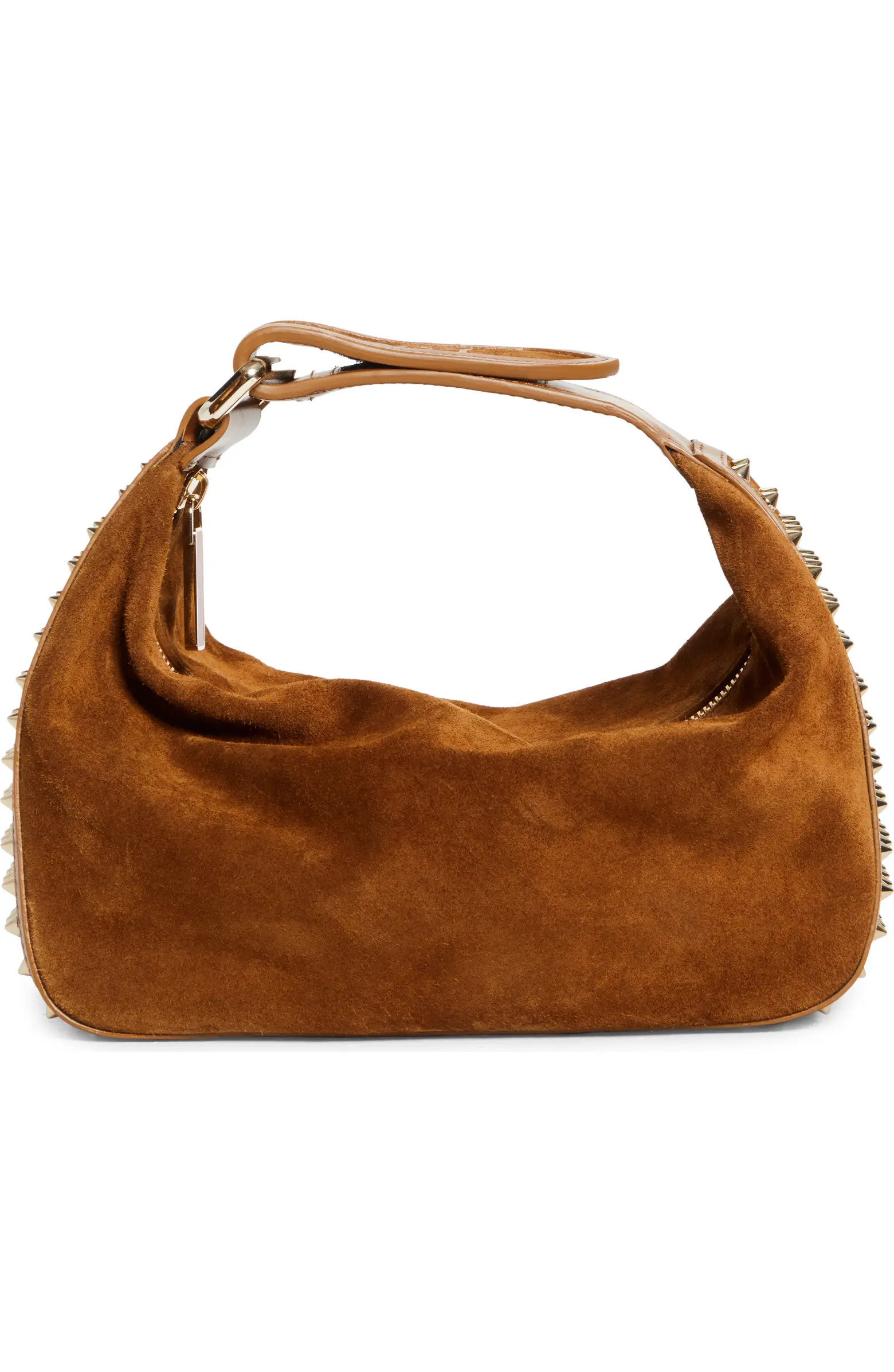 Christian Louboutin Funky Empire Spike Dopp Leather Top Handle Pouch | Nordstrom | Nordstrom