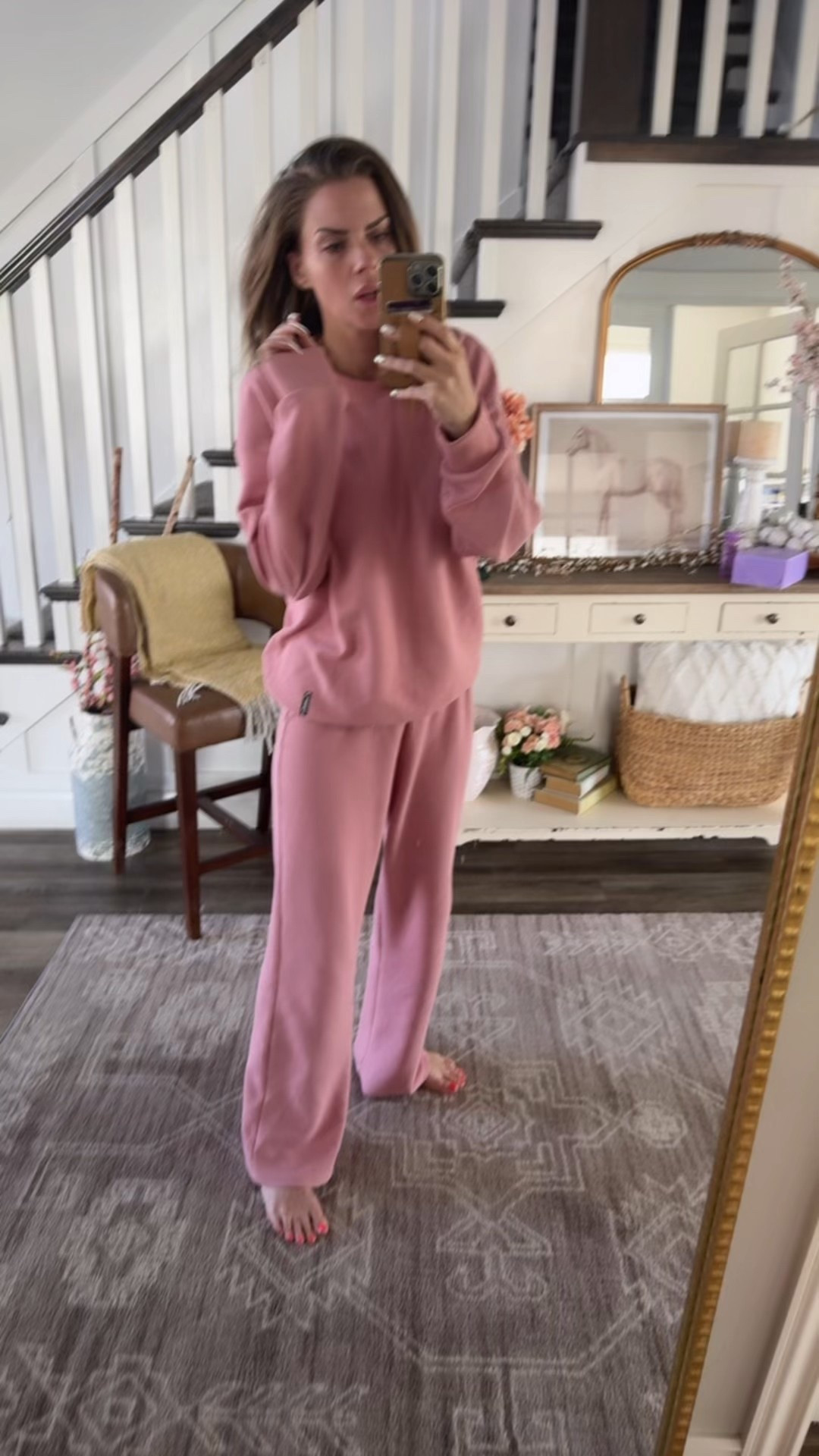 Best set ever! I immediately ordered a second one after I tried this one! I sized up one size to make sure it was loose and cozy! 