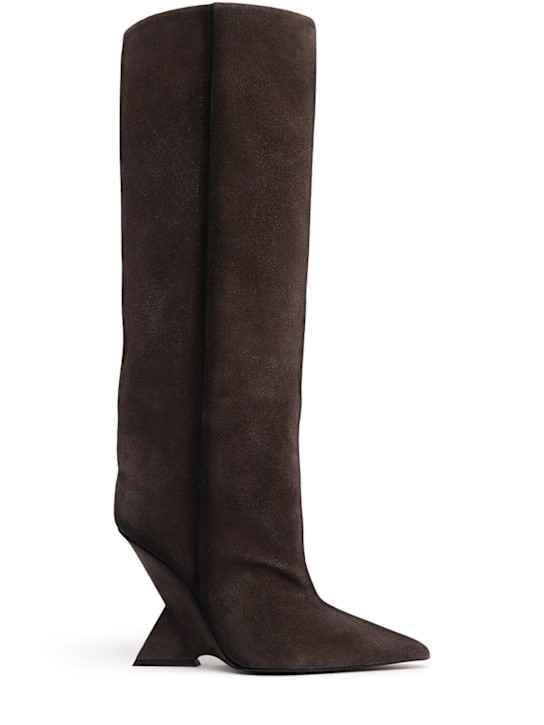 105mm Cheope suede tube boots | Luisaviaroma