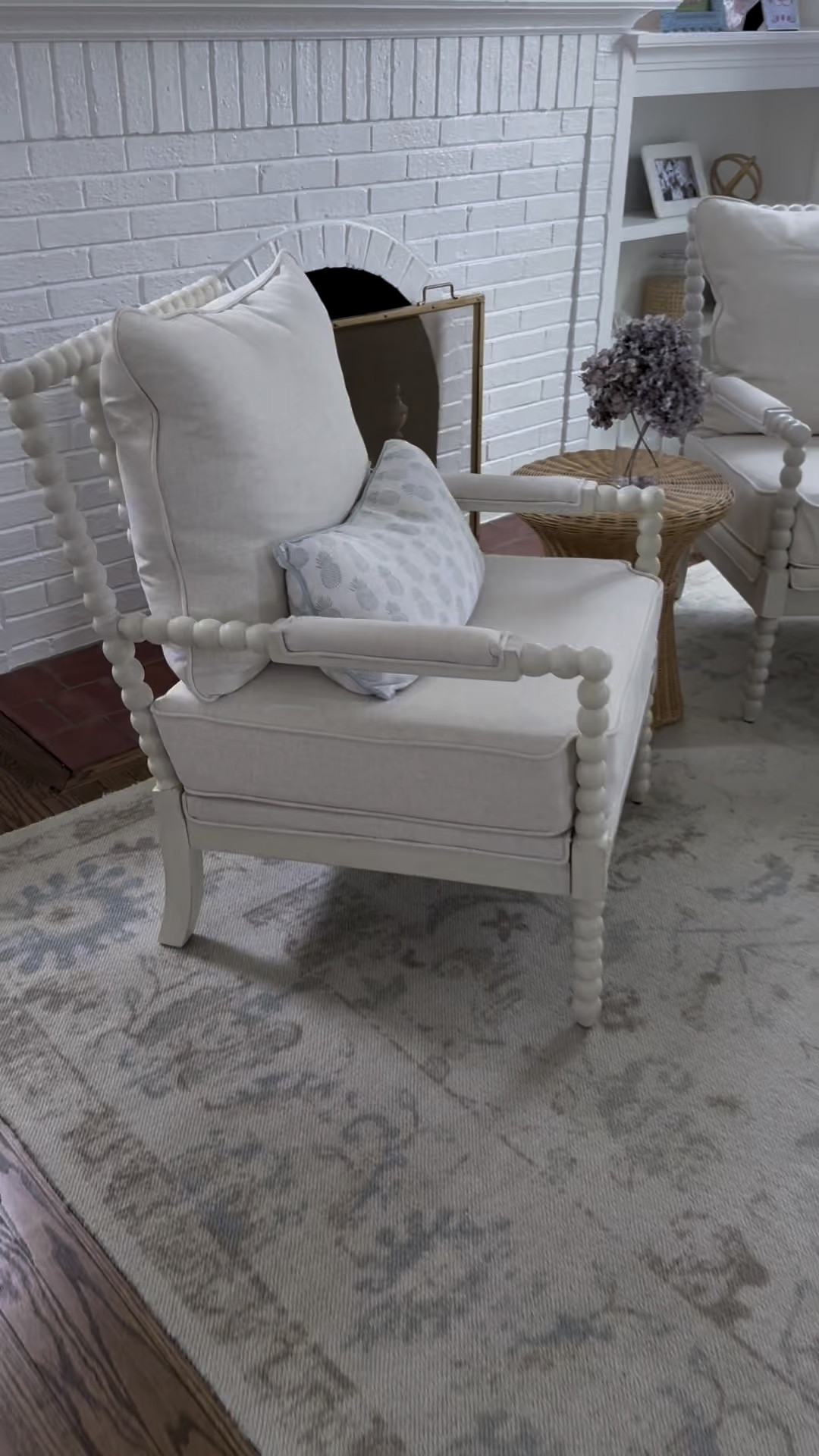 My Amazon chairs!  I’m really liking them like this in our living room 

#LTKHome
