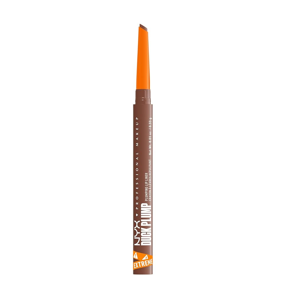 NYX PROFESSIONAL MAKEUP Duck Plump Plumping Lip Liner, Matte Pencil With Up To 10HR Wear, Beige B... | Amazon (US)