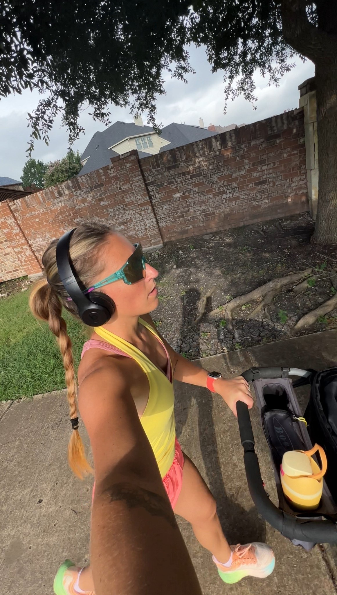 Morning miles in my mom-uniform 👟☀️
Sharing the full look I wore for today’s stroller run — comfy, cute, and tested by a busy toddler mom 🫶🏼

🔗 Linked my exact:
• Garage cropped tee (so breathable for summer)
• Free People Movement set (obsessed with the fit)
• HOKA running shoes (my go-to for long walks + runs)
• Bombas socks (no blisters ever)
• Amazon running sunglasses (lightweight & under $20!)
• Owala water bottle (never leaks + keeps water ice cold)
• BOB Gear stroller (smoothest ride for my girl)

Outfit built for movement, motherhood, and miles.
Everything’s linked on my LTK under “Running Favorites” 🏃🏼‍♀️💨

#LTKActive #RunningOutfit #StrollerRun #FreePeopleMovement #HOKAShoes #MomLifeStyle #PostpartumRunner #BOBGear #OwalaBottle #AmazonFinds #ActivewearLook #RunningStyle #LTKUnder100 #FitMomFashion 

#LTKStyleTip #LTKShoeCrush #LTKActive
