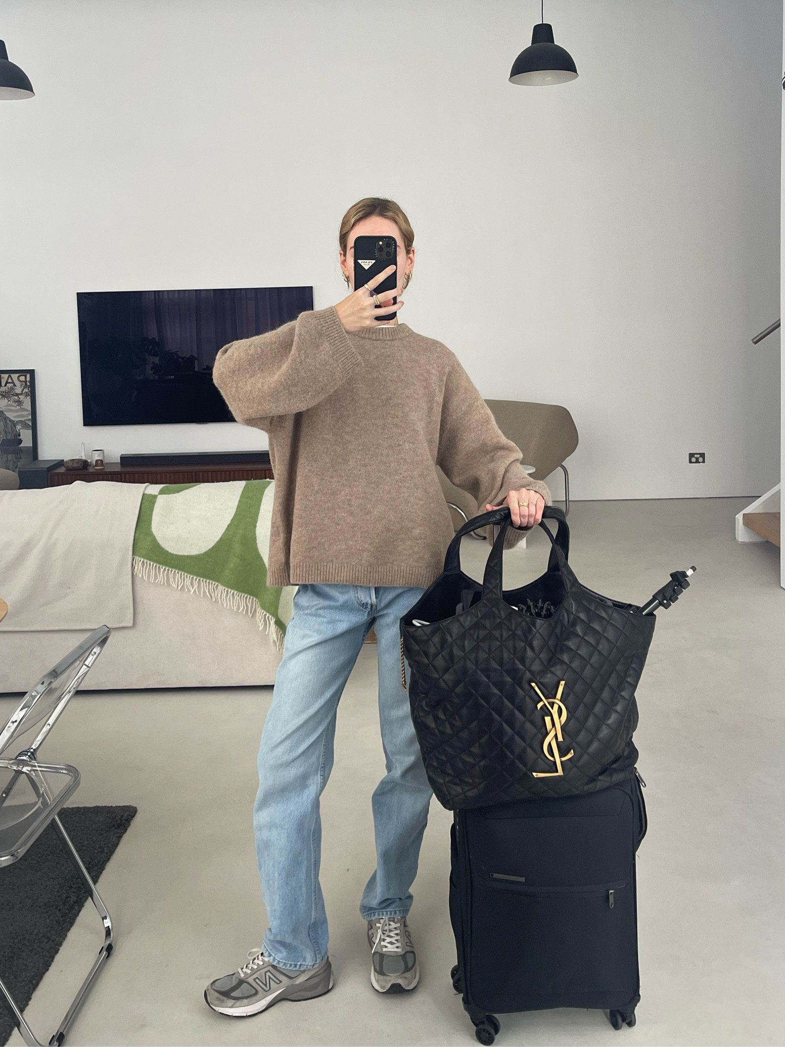 airport ootd 

en route to an LTK masterclass! I’m so excited 

blue jeans, beige jumper, black bag, airport outfit 

#LTKHoliday #LTKSeasonal #LTKaustralia